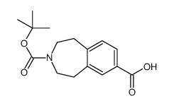 3-(叔丁氧基羰基)-2,3,4,5-四氢-1H-苯并[D]氮杂-7-羧酸图片