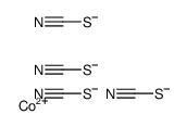 cobalt(II) tetrathiocyanate Structure