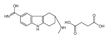 Frovatriptan succinate structure