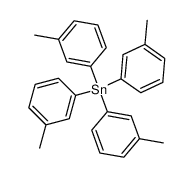 tetra-m-tolyl tin Structure