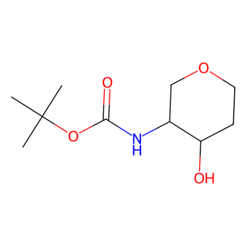 tert-butyl ((3R,4R)-4-hydroxytetrahydro-2H-pyran-3-yl)carbamate图片