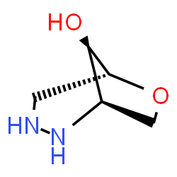 6-Oxa-2,3-diazabicyclo[3.2.1]octan-8-ol,syn-(9CI)结构式