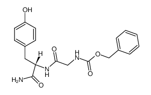 Cbz-Gly-Tyr-NH2 Structure