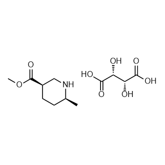 (3R,6S)-methyl 6-methylpiperidine-3-carboxylate (2R,3R)-2,3-dihydroxysuccinate picture