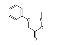 Phenoxyacetic acid trimethylsilyl ester structure