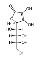 (5R)-3,4-dihydroxy-5-(Dr,1tF,2cF,3rF,4-tetrahydroxy-but-catF-yl)-5H-furan-2-one Structure