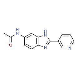 N-[2-(pyridin-3-yl)-1H-benzimidazol-5-yl]acetamide picture