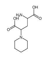 DL-Glutamic acid, 4-(1-piperidinyl)-, diastereomer A structure