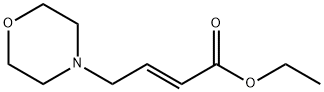 2-Butenoic acid, 4-(4-morpholinyl)-, ethyl ester, (2E)- Structure