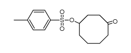 4-tosyloxycyclooctanone结构式