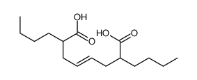 2,7-dibutyloct-4-enedioic acid结构式