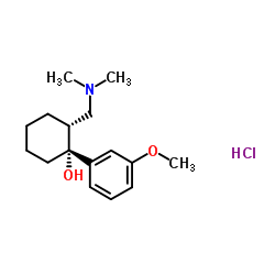 Tramadol hydrochloride Structure