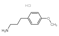 3-(4-Methoxyphenyl)-propylamine hydrochloride structure