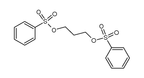 1,3-Propandiol-bis-benzolsulfonat结构式