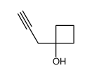 1-(PROP-2-YN-1-YL)CYCLOBUTANOL structure