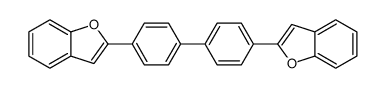 2-[4-[4-(1-benzofuran-2-yl)phenyl]phenyl]-1-benzofuran Structure