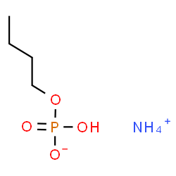 butyl dihydrogen phosphate, ammonium salt结构式