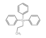 triphenyl-propyl-germane结构式