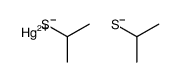 bis(propan-2-ylsulfanyl)mercury Structure