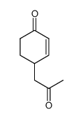 4-Acetonyl-2-cyclohexene-1-one结构式