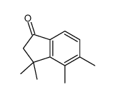 2,3-Dihydro-3,3,4,5-tetramethyl-1H-inden-1-one structure