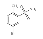 5-bromo-2-methylbenzenesulfonamide structure