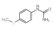 (4-methylsulfanylphenyl)urea structure