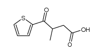 3-methyl-4-oxo-4-thiophen-2-yl-butyric acid Structure