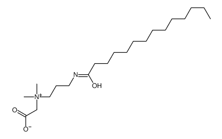 肉豆蔻酰胺丙基甜菜碱结构式