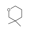 3,3-dimethyloxane Structure