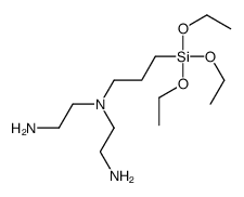 N'-(2-aminoethyl)-N'-(3-triethoxysilylpropyl)ethane-1,2-diamine Structure