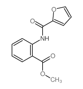 methyl 2-(furan-2-carbonylamino)benzoate Structure