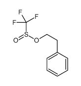 2-phenylethyl trifluoromethanesulfinate结构式