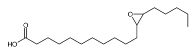 11-(3-pentyloxiran-2-yl)undecanoic acid Structure