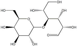 4-O-β-D-Galactopyranosyl-D-galactose结构式