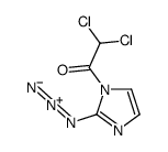 1-(2-azidoimidazol-1-yl)-2,2-dichloroethanone结构式