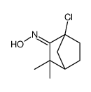 N-(4-chloro-2,2-dimethyl-3-bicyclo[2.2.1]heptanylidene)hydroxylamine Structure