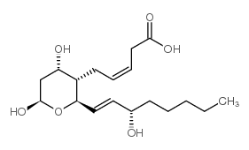 2,3-二正凝血噁烷 B2结构式