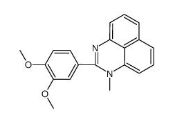 2-(3,4-dimethoxyphenyl)-1-methylperimidine Structure