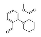 methyl 1-(2-formylphenyl)piperidine-2-carboxylate Structure