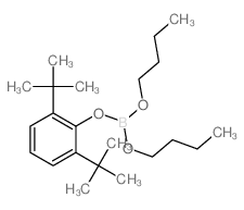 Boric acid,2,6-bis(1,1-dimethylethyl)phenyl dibutyl ester结构式