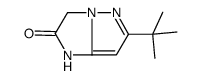 6-(叔丁基)-1H-咪唑并[1,2-b]吡唑-2(3h)-酮结构式