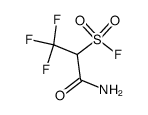 3-amino-1,1,1-trifluoro-3-oxopropane-2-sulfonyl fluoride Structure