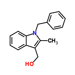 (1-BENZYL-2-METHYL-1H-INDOL-3-YL)-METHANOL结构式