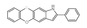 1H-[1,4]Benzoxathiino[2,3-f]indole, 2-phenyl- structure