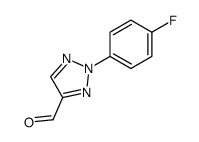 2-(4-fluorophenyl)-2H-1,2,3-triazole-4-carbaldehyde图片