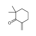 2,2-dimethyl-6-methylidenecyclohexan-1-one Structure