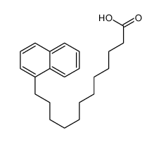 12-naphthalen-1-yldodecanoic acid结构式