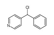 4-[chloro(phenyl)methyl]pyridine Structure