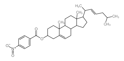 ISOSPINASTEROL, P-NITROBENZOATE Structure